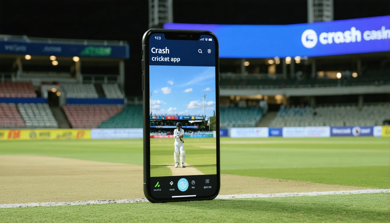 Crash cricket app